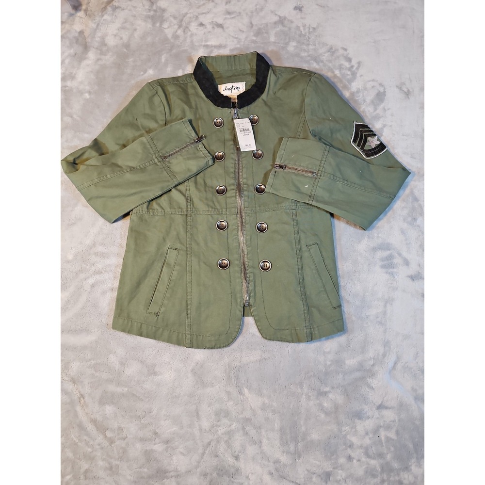 Daytrip Men's Jacket Military Inspired Ja Size L  Green